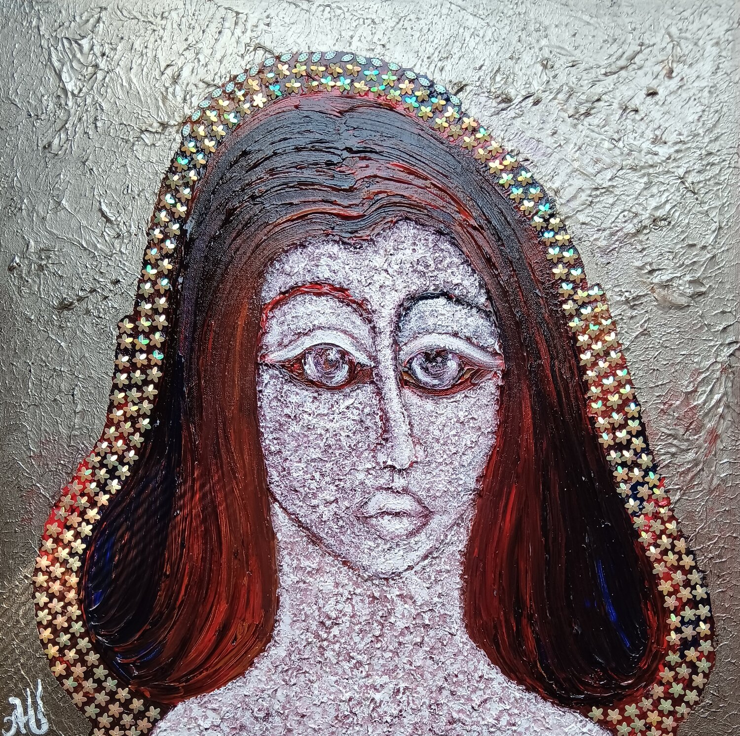 Sans titre Armelle GIROUARD Original painting for sale