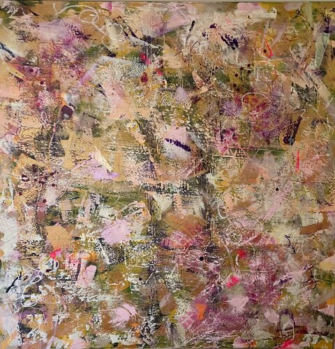 What the Garden Tells Me No.02 by sabine schwedhelm, Painting for Sale on Select