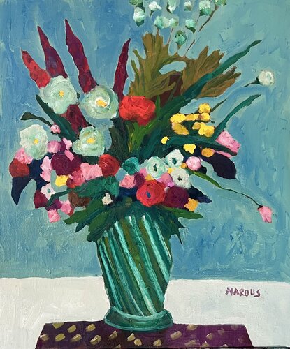 Conversation With Van Gogh von Anna Marous, Malerei kaufen auf Select