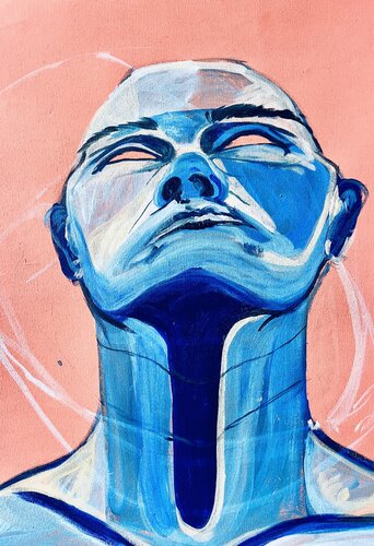 Karol by Kristina Felzinger, Painting for Sale on Select
