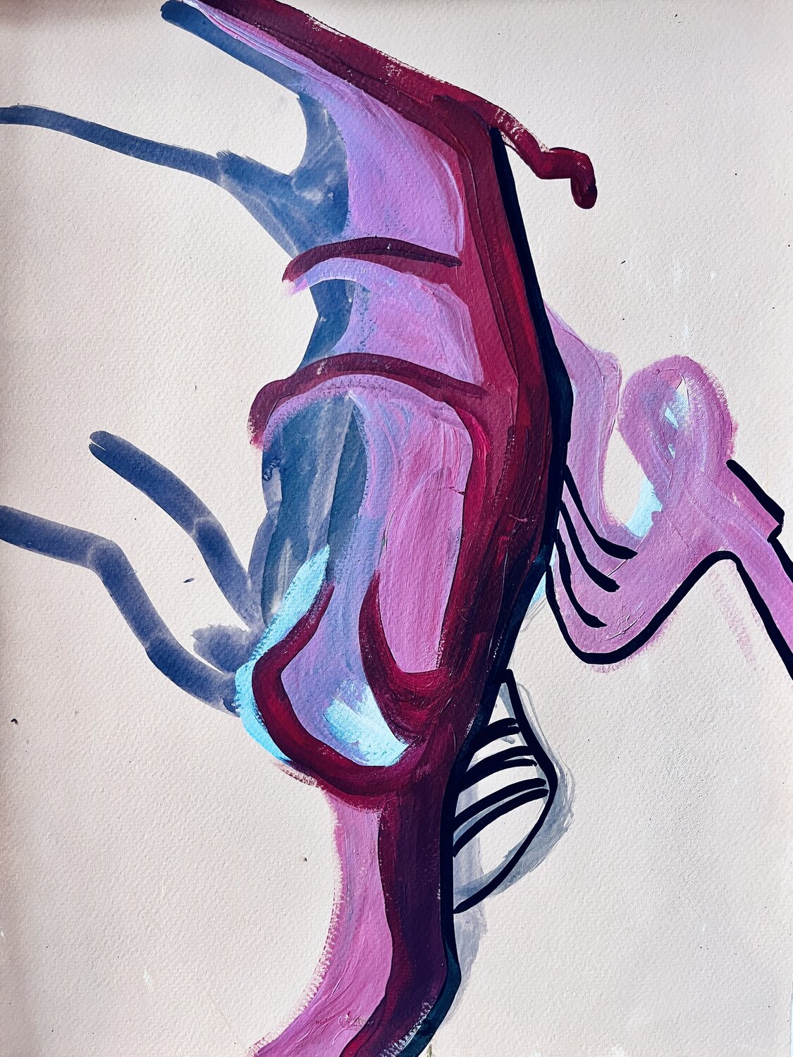 XO Kristina Felzinger Original painting for sale