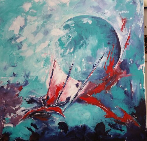 OT by Margit Daut, Painting for Sale on Select
