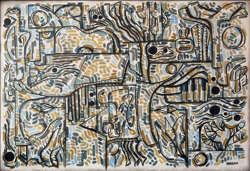 Nuestra América by Denny Sarserio, Painting for Sale on Select
