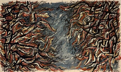 Campo Sensorial 3 by Denny Sarserio, Painting for Sale on Select