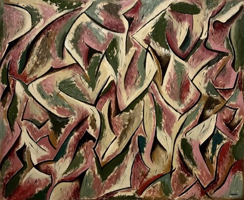 Festín de frustos corpóreos. by Denny Sarserio, Painting for Sale on Select