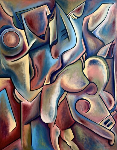 Caribe Mágico by Denny Sarserio, Painting for Sale on Select