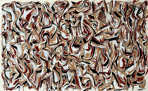Entropía by Denny Sarserio, Painting for Sale on Select