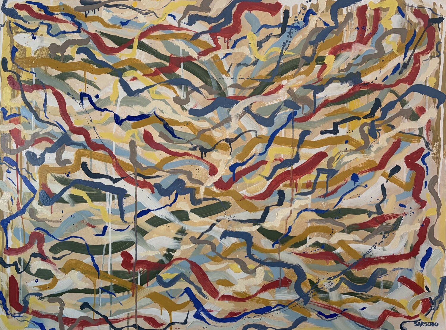 Long Live the King Denny Sarserio Original painting for sale