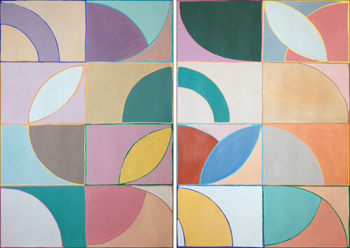 Modernist Windows von Natalia Roman, Malerei kaufen auf Select