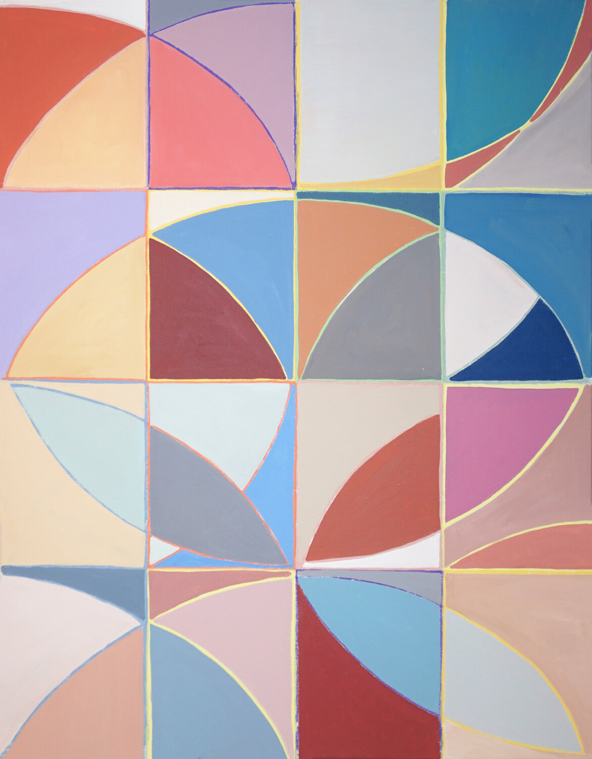 Spatial Echo Natalia Roman Original painting for sale