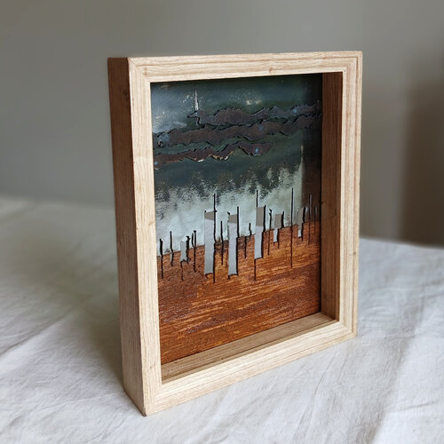 Mirroir Horizon von Jérôme Poumès, Skulptur kaufen auf Select