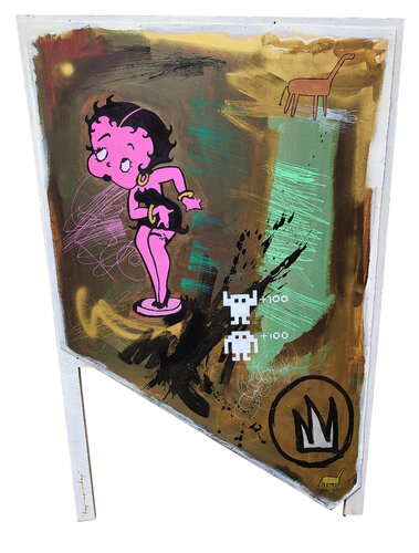 Boop-oop-a-doop by Well Well, Painting for Sale on Select