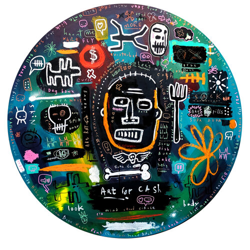 sUPADupA (ForCAsh) by Well Well, Painting for Sale on Select