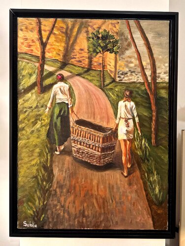 Journey of Silent Strength by Zeynep Sebla Elbir, Painting for Sale on Select