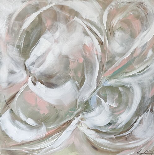 Floating Petals by Ivana Gigovic, Painting for Sale on Select