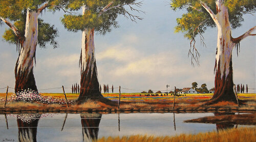 Reflections by Joe Marais, Painting for Sale on Select