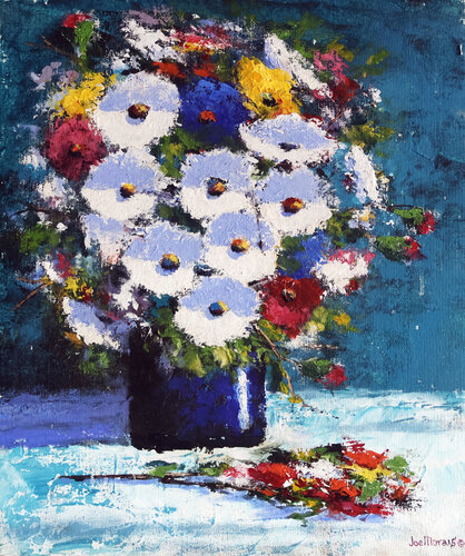 The Palette Knife Bouquet von Joe Marais, Malerei kaufen auf Select