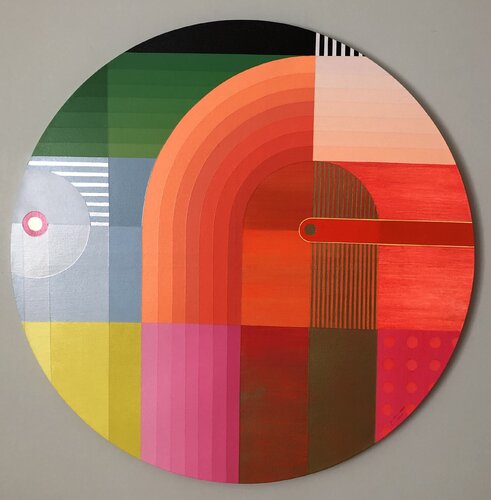 A Chaman´s Trip "La Petite Series". by Jaime Dominguez, Painting for Sale on Select