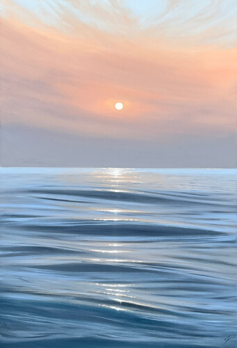 Sun's Embrace by Eva Volf, Painting for Sale on Select