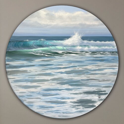 Song of The Waves by Eva Volf, Painting for Sale on Select