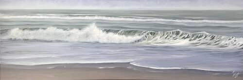 Land's End by Eva Volf, Painting for Sale on Select