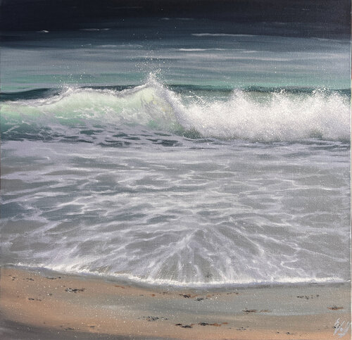 New Wave by Eva Volf, Painting for Sale on Select