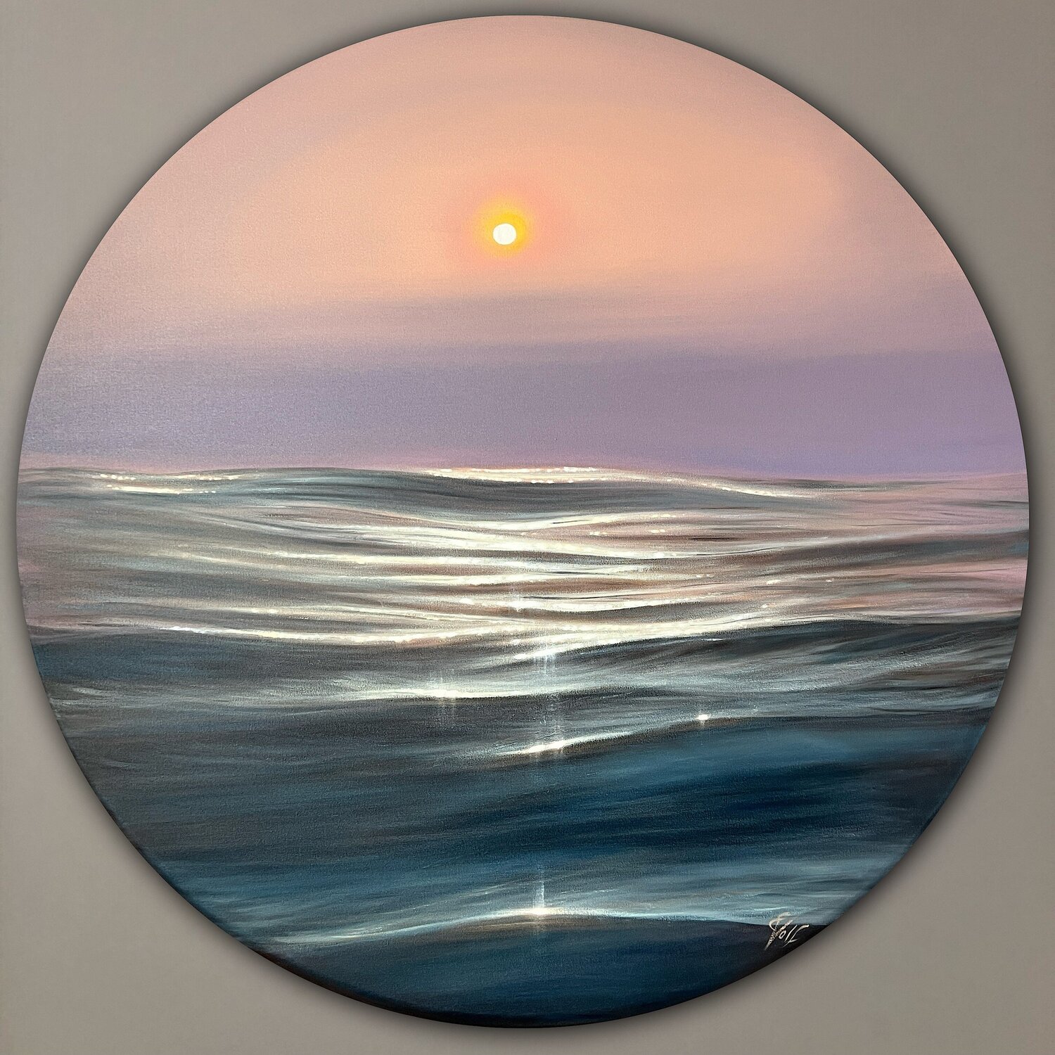 Sunshine Dreaming Eva Volf Original painting for sale