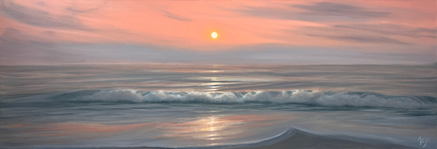 Softly Awaken Eva Volf Original painting for sale