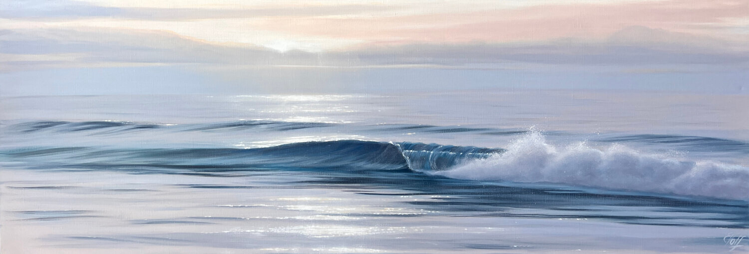 Embracing Light Eva Volf Original painting for sale