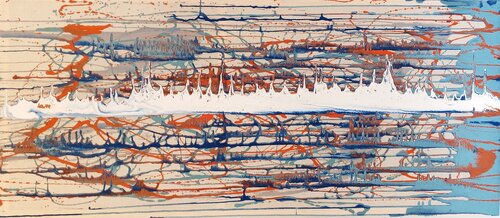 The Horizon´s Pulse von Juanfe Sánchez, Malerei kaufen auf Select