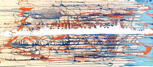 The Horizon´s Pulse by Juanfe Sánchez, Painting for Sale on Select
