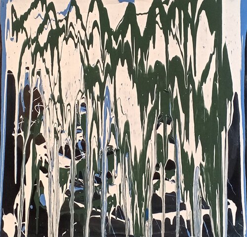Paisaje filtrado by Juanfe Sánchez, Painting for Sale on Select