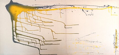 Golden Gravity von Juanfe Sánchez, Malerei kaufen auf Select