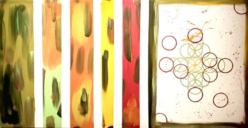 Sacred Sequence by Juanfe Sánchez, Painting for Sale on Select