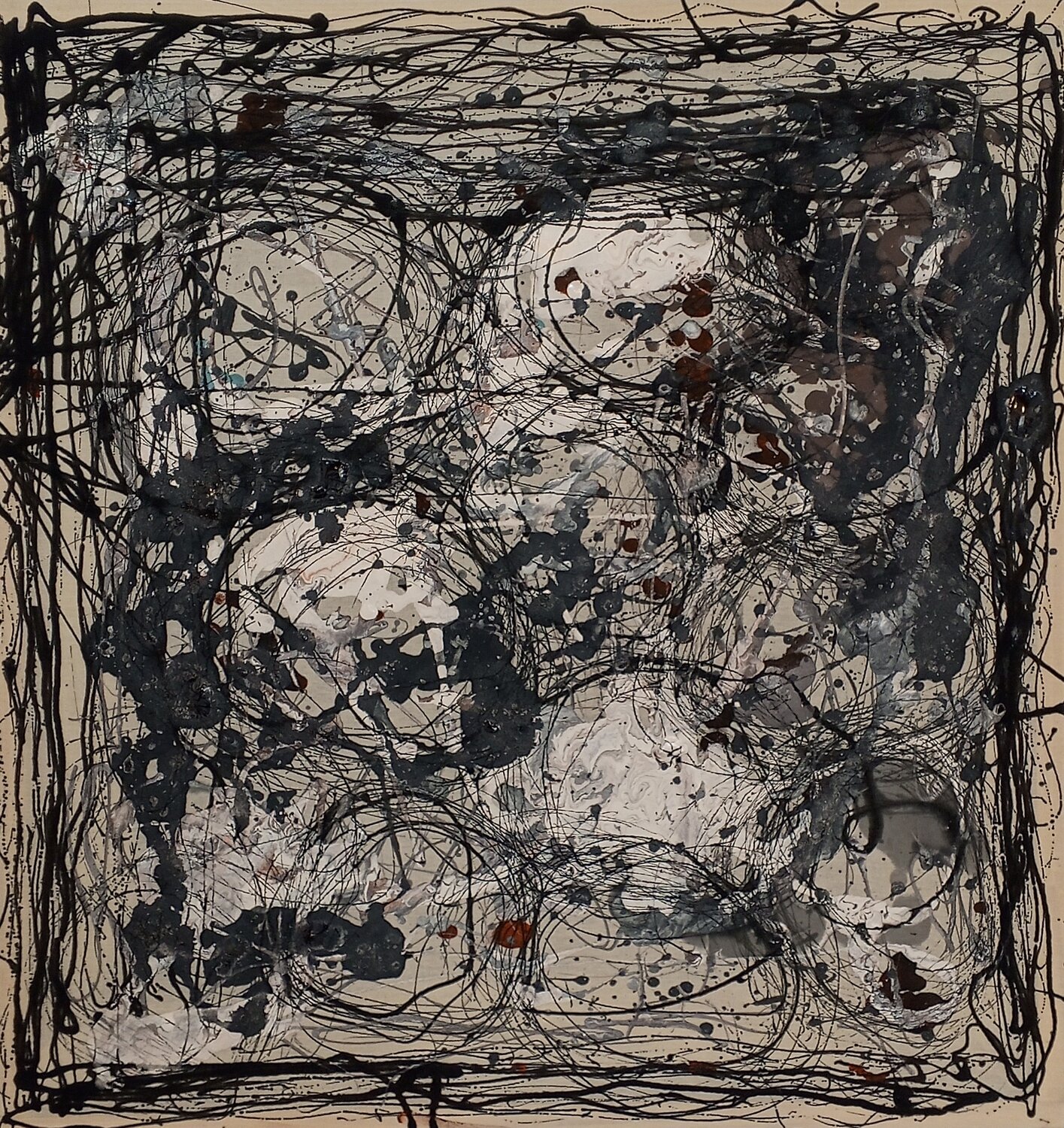 Entropic Field Juanfe Sánchez Originalgemälde zu verkaufen
