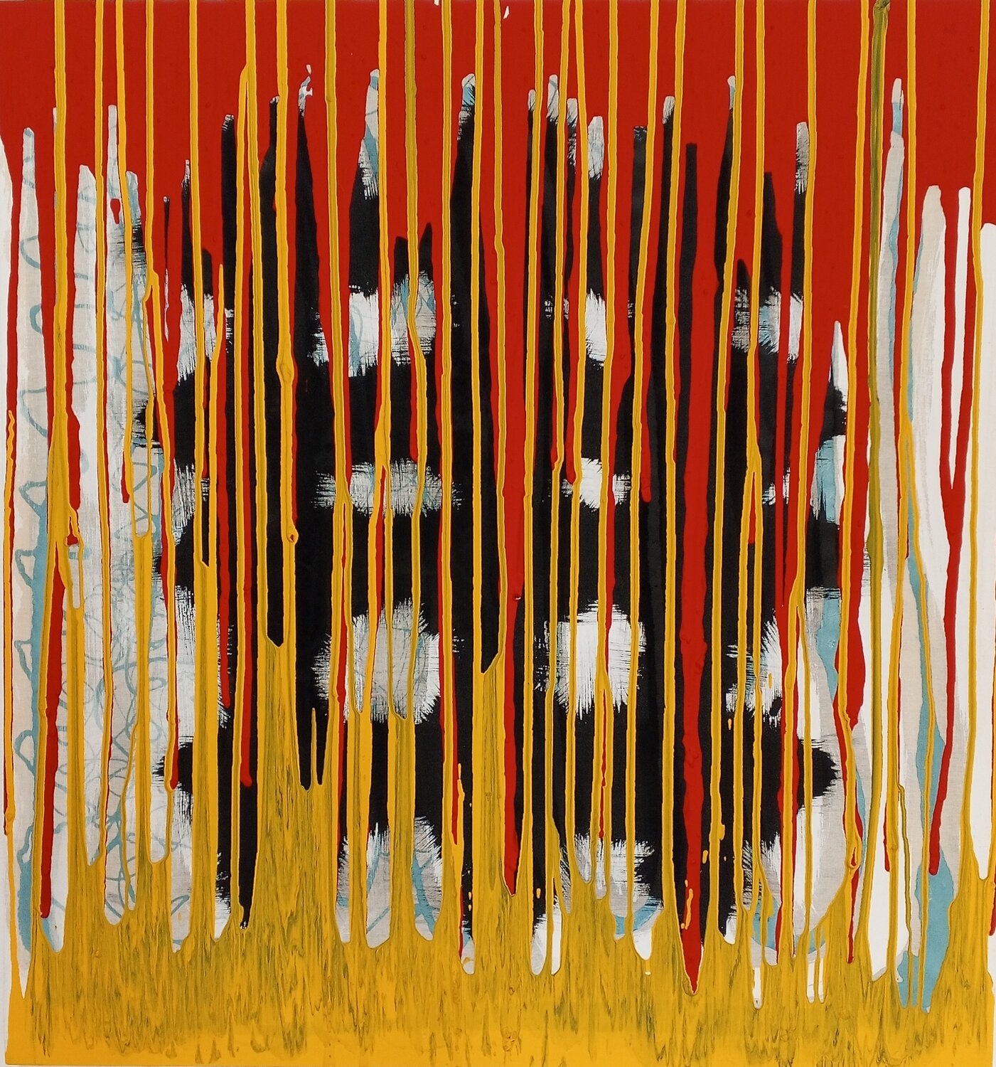 Chromatic Veil Juanfe Sánchez Originalgemälde zu verkaufen