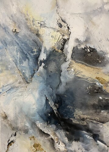 Electrifying Energy 1 by Susanne Pohlmann, Painting for Sale on Select