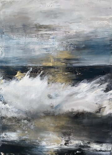 Unseen Connections 4 by Susanne Pohlmann, Painting for Sale on Select