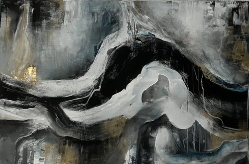 Unseen Connections 2 by Susanne Pohlmann, Painting for Sale on Select