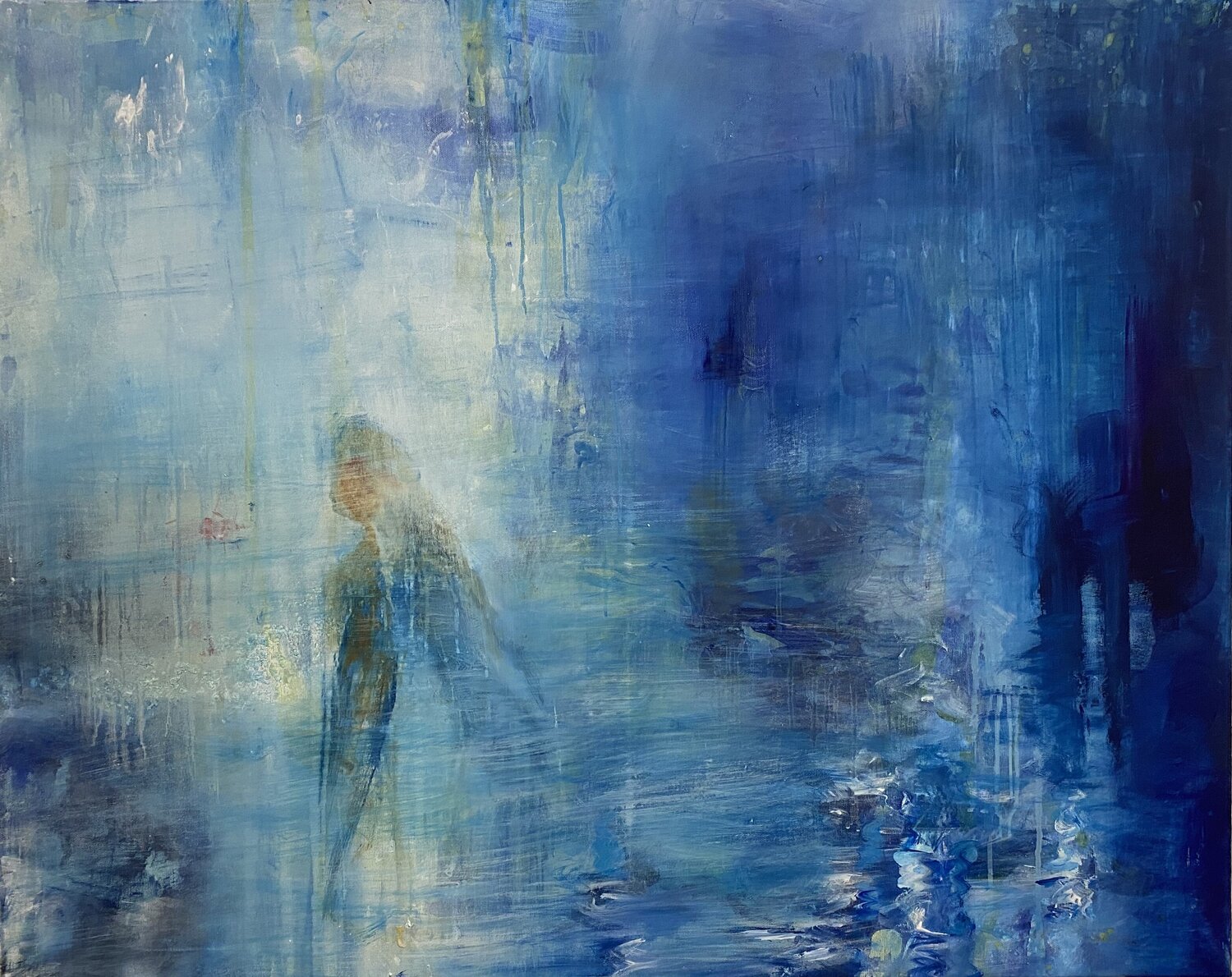 Where Light Dissolves 1 Susanne Pohlmann Original painting for sale
