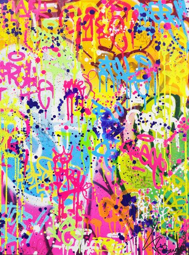 GRAFFITI ART by Vincent Bardou, Painting for Sale on Select