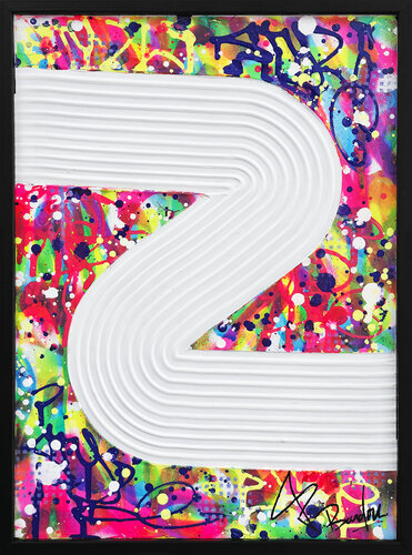 Graffiti Line by Vincent Bardou, Painting for Sale on Select