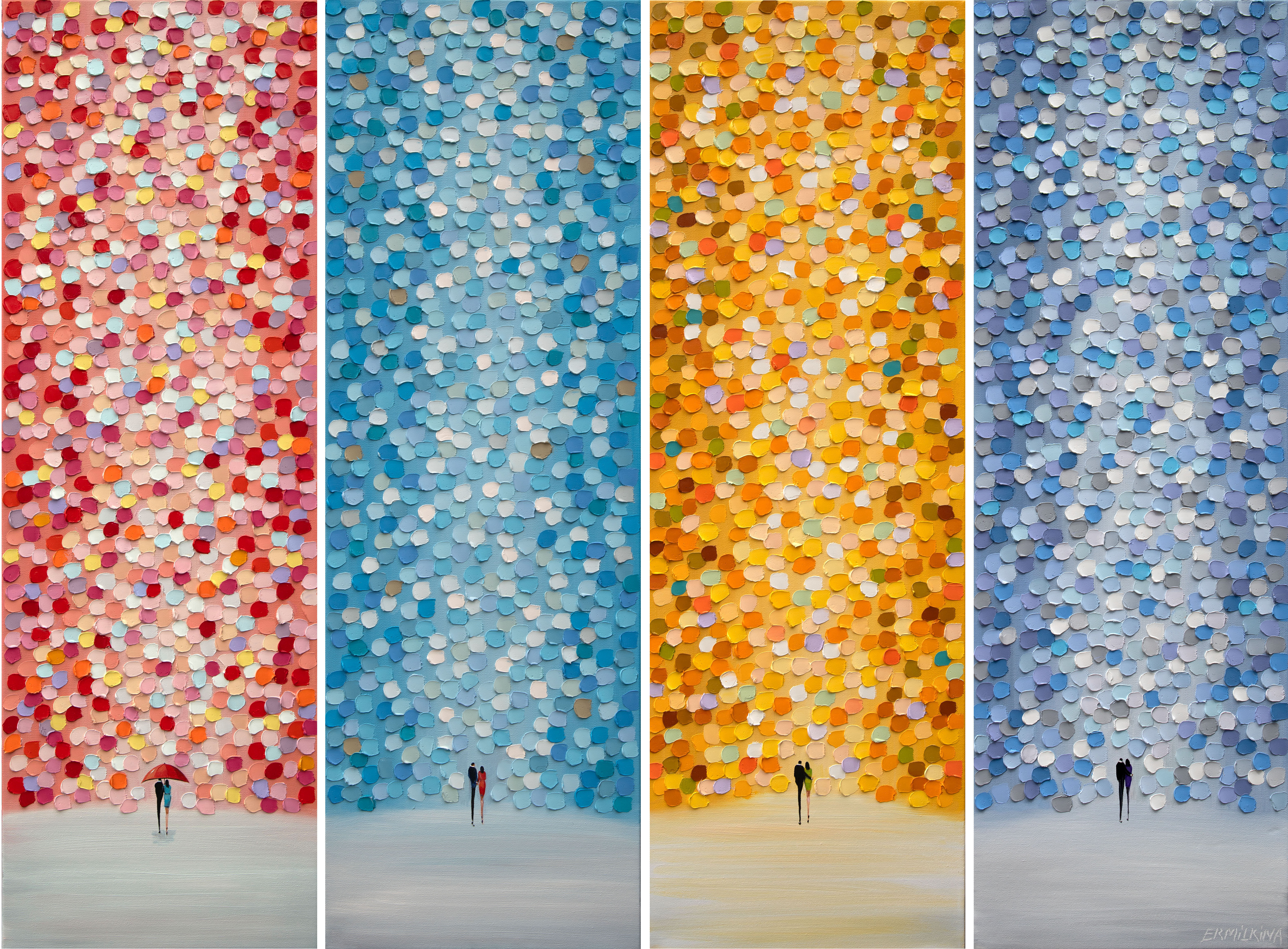 Four Seasons (4 canvases)