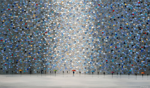 Rainfall Dance von Ekaterina Ermilkina, Malerei kaufen auf Select