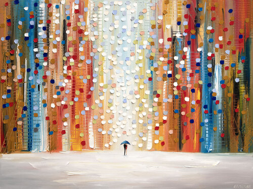 Love Escape by Ekaterina Ermilkina, Painting for Sale on Select