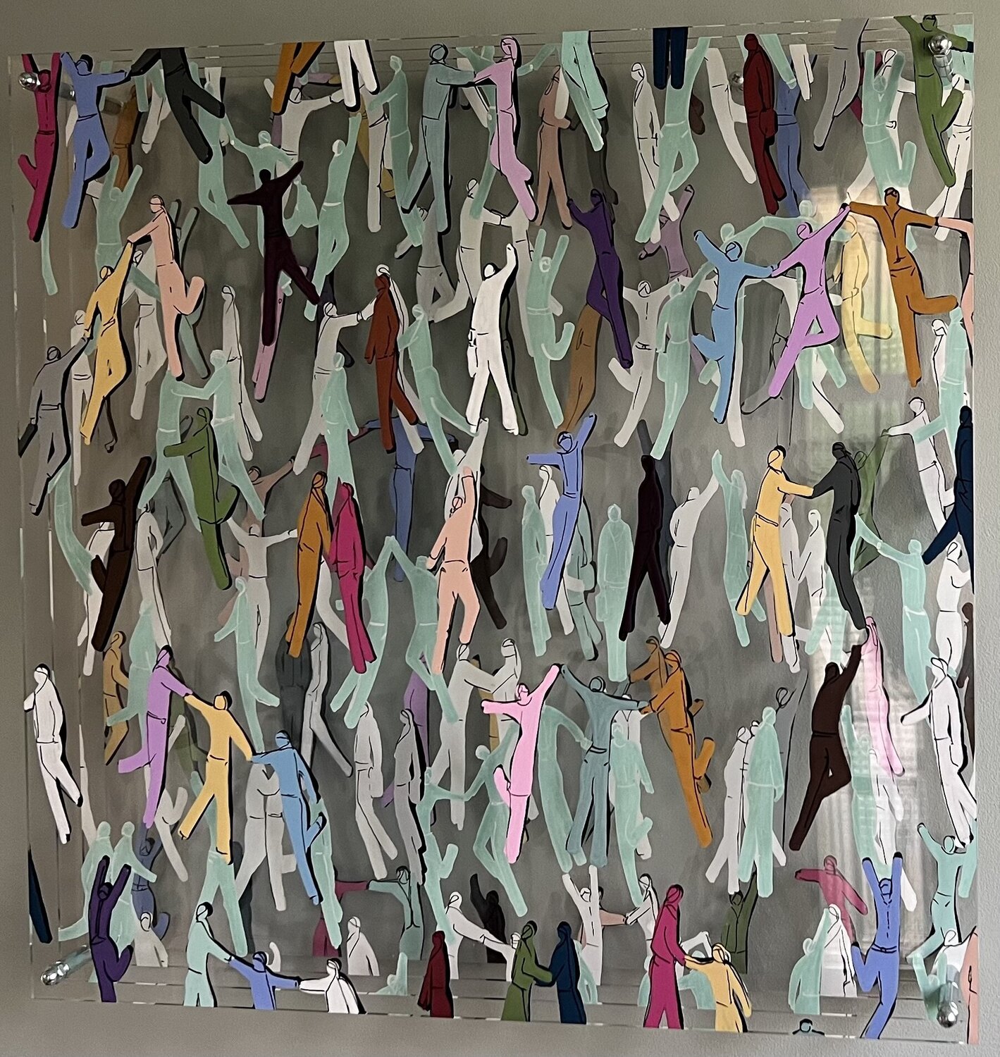 It's a beautiful life Silvia Strobos Original painting for sale