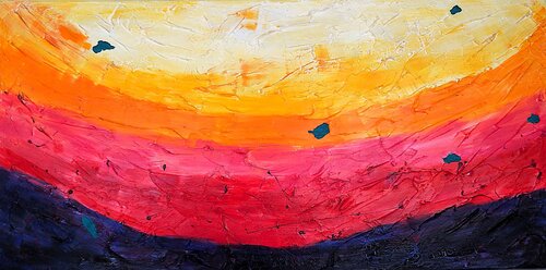 Ein neuer Tag kommt auf MADEIRA  25-7-14-1 by Rudi Art Peters, Painting for Sale on Select