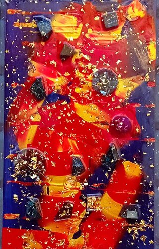 JARDINES DE LA REINA Riff 25 40 4 H by Rudi Art Peters, Painting for Sale on Select