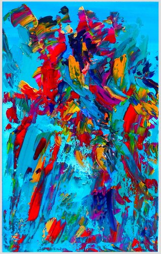 En el  JARDINES DE LA REINA ... 60-4-2 by Rudi Art Peters, Painting for Sale on Select