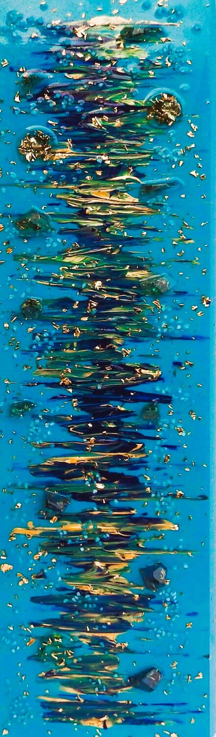 JARDINES DE LA REINA Riff 25 85 1 H Rudi Art Peters Original painting for sale